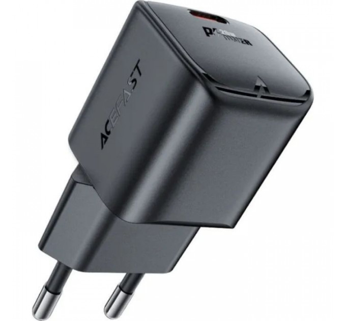 Зарядное устройство для Acefast USB-C 20W Gan A73 mini Fast Charger Black (6974316282648)