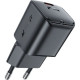 Зарядное устройство для Acefast USB-C 20W Gan A73 mini Fast Charger Black (6974316282648)