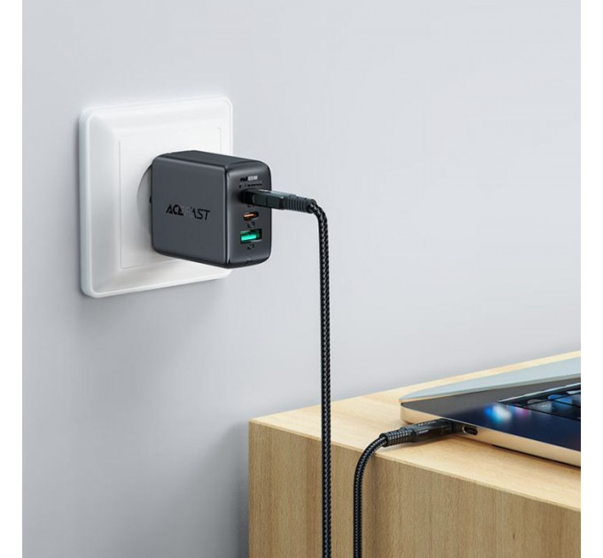 Дата кабель USB-C to USB-C 2.0m 100W C4-03 Acefast (6974316280996)