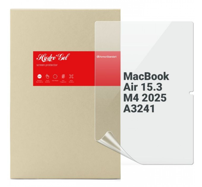 Плівка захисна Armorstandart MacBook Air 15.3 M4 2025 A3241 (ARM84841)