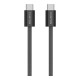 Дата кабель USB-C to USB-C 1.0m 60W Magnet Braided Black Canyon (CND-CCMG60AB15B)