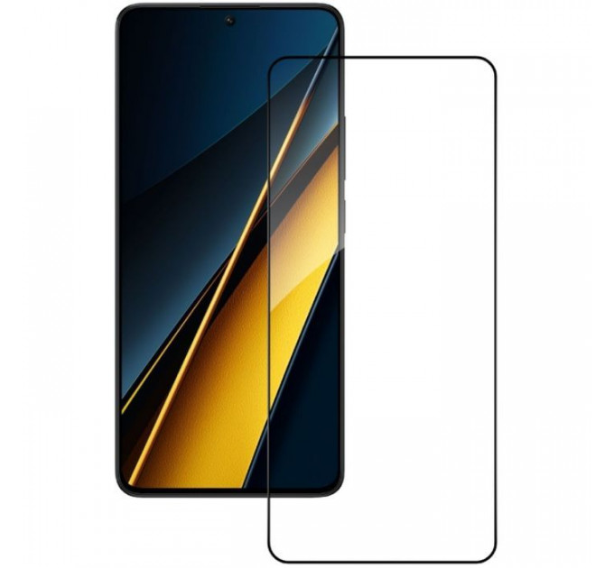 Скло захисне ACCLAB Full Glue Xiaomi Poco X6 Pro Black (1283126588679)