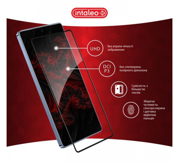 Скло захисне Intaleo Full Glue Infinix Note 40 4G Black (1283126594915)
