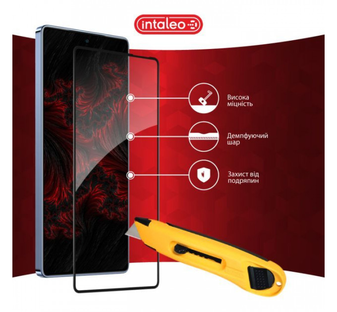 Скло захисне Intaleo Full Glue Infinix Note 40 4G Black (1283126594915)
