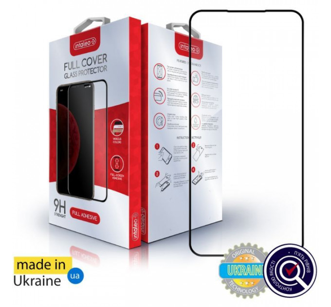 Скло захисне Intaleo Full Glue Samsung S24 FE Black (1283126594854)