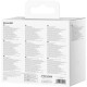 Зарядний пристрій Baseus GaN5 Pro Fast Charger 2C+U 140W + Cable 1.0m Type-C 240W white (CCGP100202)