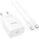 Зарядний пристрій HOCO C76A Pro Majestic USB-C PD30W + cable USB-C to USB-C White (6942007616324)