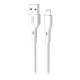 Дата кабель USB 2.0 AM to Lightning 1.0m white XO (NB230-AI.white)