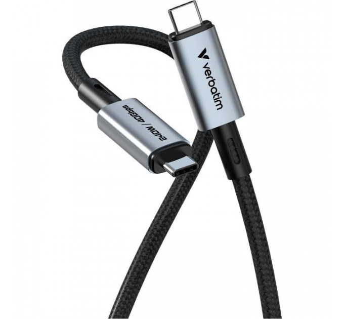 Дата кабель USB-C to USB-C 1.2m 240W black Verbatim (31847)