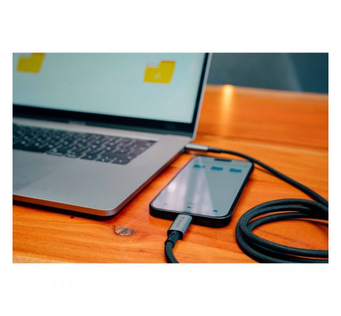 Дата кабель USB-C to USB-C 1.2m 240W black Verbatim (31847)