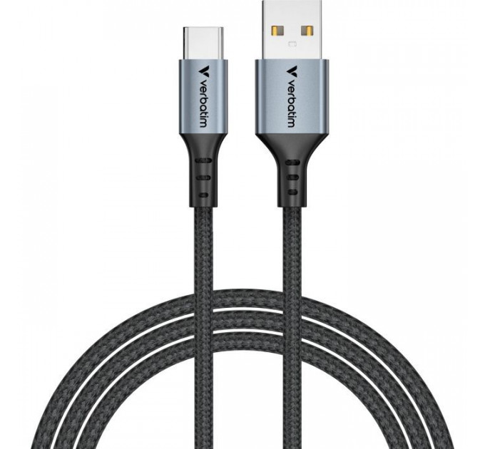 Дата кабель USB 2.0 AM to USB-C 1.2m black Verbatim (31843)