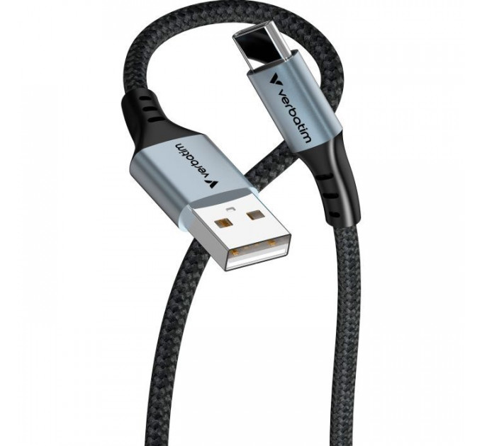 Дата кабель USB 2.0 AM to USB-C 1.2m black Verbatim (31843)