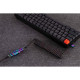 Дата кабель USB-C + USB A to USB-C 1.08m Premium Coiled Aviator black Keychron (CAB7_KEYCHRON)