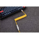 Дата кабель USB-C + USB A to USB-C 1.36m Coiled Aviator yellow Keychron (CAB16_KEYCHRON)