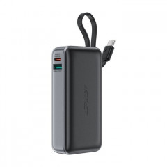 Батарея універсальна Acefast 10000mAh 30W PD, USB-C witch cable, USB-A, Li-Pol, M7 Black (6974316283379)