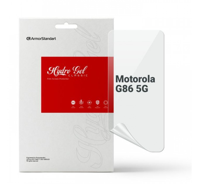 Плівка захисна Armorstandart Hydrogel Motorola G86 5G (ARM86578)