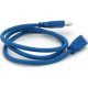 Дата кабель USB 3.0 AM to Micro B 0.8m black Voltronic (YT-3.0AM\\Micro-B-0.8B)