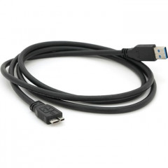 Дата кабель USB 3.0 AM to Micro B 1.5m Black Voltronic (YT-3.0AM\\Micro-B-1.5B)