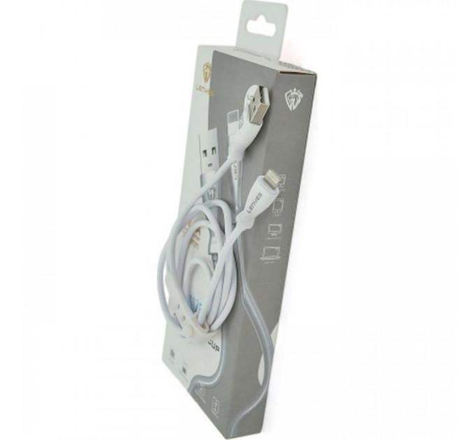 Дата кабель USB 2.0 AM to Lightning 1.0m 2.4A white Voltronic (LC901) Дата кабель USB 2.0 AM to Lightning 1.0m 2.4A white Voltronic (LC901)