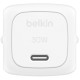 Зарядний пристрій Belkin USB-C PD30W PPS + cable USB-C to USB-C 1.0m PVC white (WCA008KQ1MWH-B6)