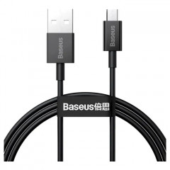 Дата кабель USB 2.0 AM to Micro 5P 1.0m 2A black Baseus (CAMYS-01)