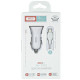 Зарядний пристрій XO 2xUSB 2.4A + cable USB to Micro 5P white (TZ10-M-WH)