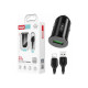 Зарядное устройство для XO USB QC3.0 18W + cable USB to Lightning black (TZ12-L-BK)