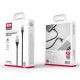 Дата кабель USB 2.0 AM to Micro 5P 1.0m 2.1A double-side black XO (NB188-M-1-BK)