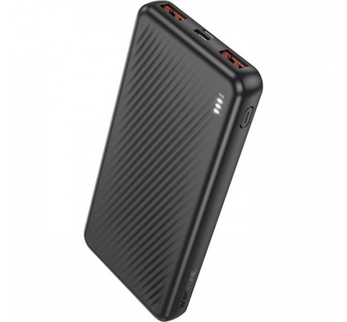 Батарея універсальна BOROFONE 10000mAh BJ56 Graceful 22.5W PD\/20W Black (6941991111808)