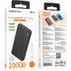 Батарея універсальна BOROFONE 10000mAh BJ56 Graceful 22.5W PD\/20W Black (6941991111808)