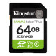 Карта пам/'яті Kingston 64GB SDXC class 10 UHS-I V10 A1 Canvas Select Plus (SDS3\/64GB)