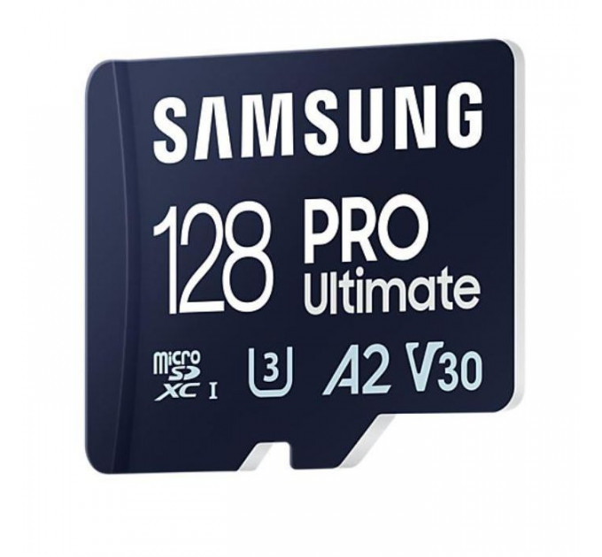 Карта памяти Samsung 128GB microSDXC class 10 UHS-I U3 V30 A2 Pro Ultimate (MB-MY128SB\/WW)