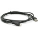 Дата кабель USB 2.0 AM to Micro 5P 1.5m black Voltronic (YT-AM\/Mc-1.5Bl\/00336)