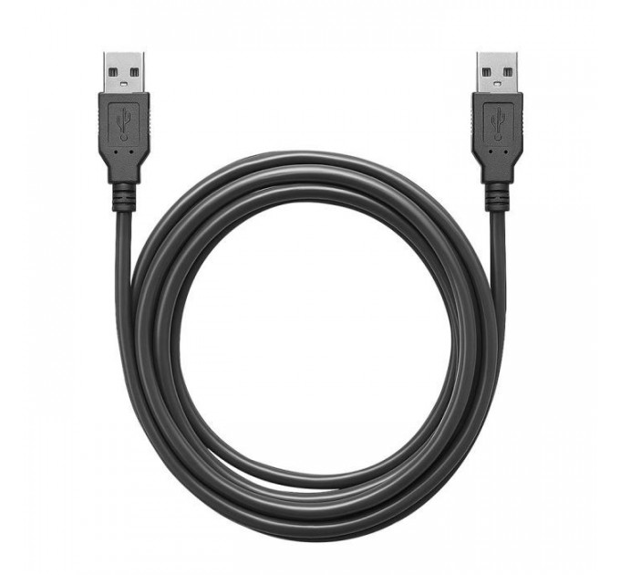 Дата кабель USB 2.0 AM\/AM 1.0m black ColorWay (CW-CBUU071-BK)