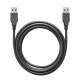 Дата кабель USB 2.0 AM\/AM 1.0m black ColorWay (CW-CBUU071-BK)