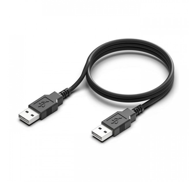Дата кабель USB 2.0 AM\/AM 1.0m black ColorWay (CW-CBUU071-BK)