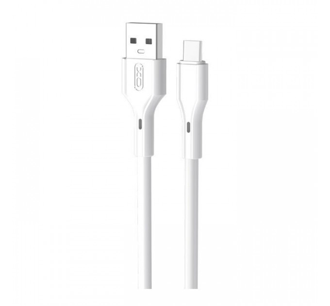 Дата кабель USB 2.0 AM to USB-C 1.0m white XO (NB230_C_White)