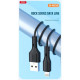 Дата кабель USB 2.0 AM to USB-C 1.0m white XO (NB230_C_White)
