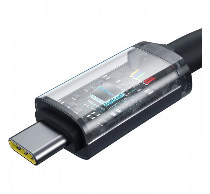 Дата кабеля USB-C to USB-C 1.5m 100W USB3.2 20Gb black Baseus (P10318204111-00)