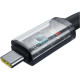 Дата кабеля USB-C to USB-C 1.5m 100W USB3.2 20Gb black Baseus (P10318204111-00)