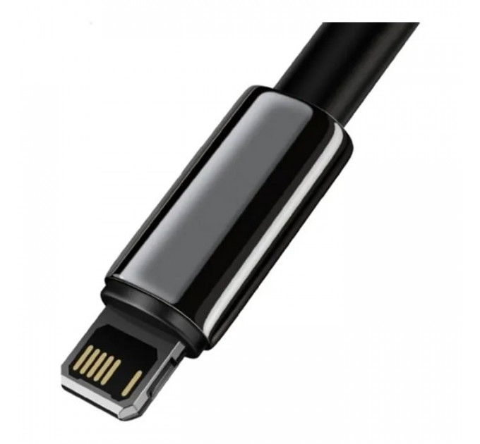 Дата кабель USB 2.0 AM to Lightning 1.0m 2.4A black Baseus (CALWJ-01)