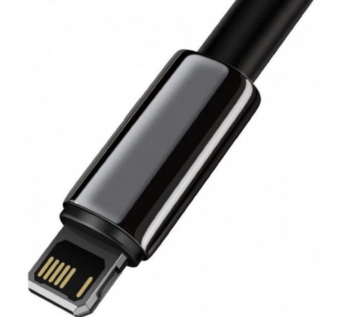 Дата кабель USB 2.0 AM to Lightning 2.0m 2.4A black Baseus (CALWJ-A01)