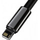 Дата кабель USB 2.0 AM to Lightning 2.0m 2.4A black Baseus (CALWJ-A01)
