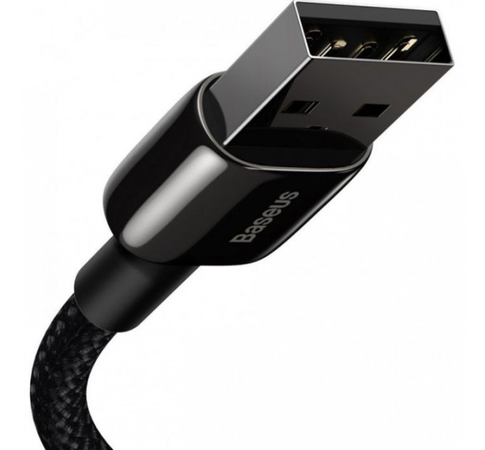 Дата кабель USB 2.0 AM to Lightning 2.0m 2.4A black Baseus (CALWJ-A01)
