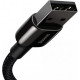 Дата кабель USB 2.0 AM to Lightning 2.0m 2.4A black Baseus (CALWJ-A01)