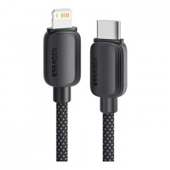 Дата кабель USB-C to Lightning 2.0m 20W black Essager (EXCTL-WLA01-P)
