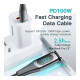 Дата кабеля USB-C to USB-C 2.0m 100W Digital Display black Essager (ES-XCTT1-YDA01)