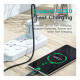 Дата кабеля USB-C to USB-C 2.0m 100W Digital Display black Essager (ES-XCTT1-YDA01)