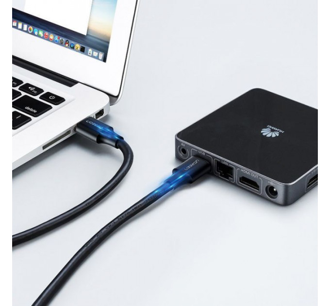 Дата кабель USB 2.0 AM\/AM 2.0m US102 black Ugreen (10311)