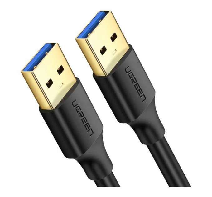 Дата кабель USB 3.0 AM\/AM 2.0m US128 black Ugreen (10371)